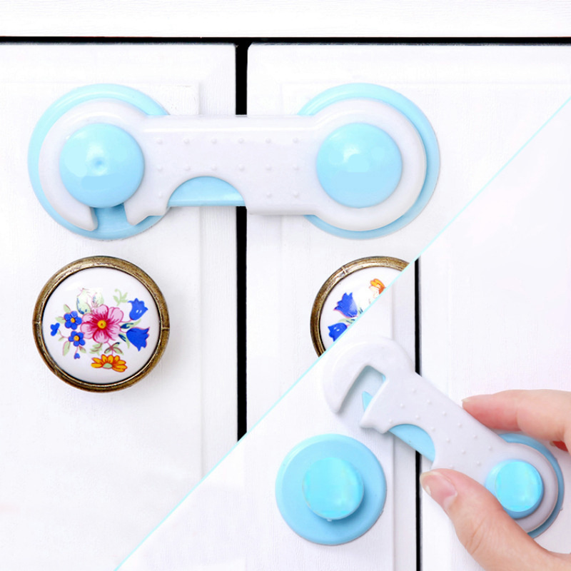 Children's protective door protection lock for boxes