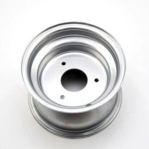ATV dörd təkərli go-kart aksesuarları 16X 8-7 düyməli üç deşikli polad disk