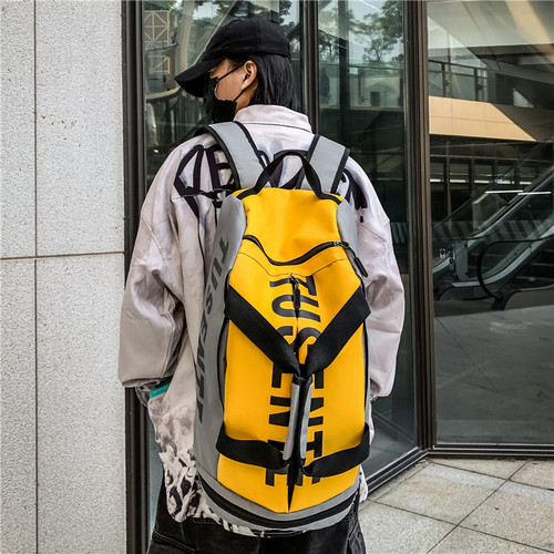 Backpack men's ins Japanese men's trendy brand large-capacity casual travel bag luggage backpack female college student school bag