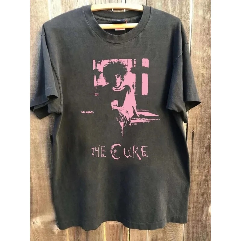The Cure 90S Retro T-Shirt, New Summer Style Men's Street Style T-Shirt Featuring the Cure, Men's The Cure 90S Retro T-Shirt, New Summer Style Men's Street Style T-Shirt Featuring the Cure, Men's