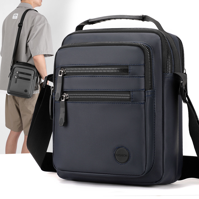 Hombres mochila al por mayor transfronteriza multifuncional nylon anti-derramamiento mochila multibolsillo mochila portátil