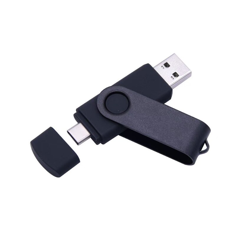 金属製回転式USBメモリ、ロゴ刻印、入札対応、16GB展示会ギフト、128GB卸売、Type-C携帯電話用USBメモリ|undefined