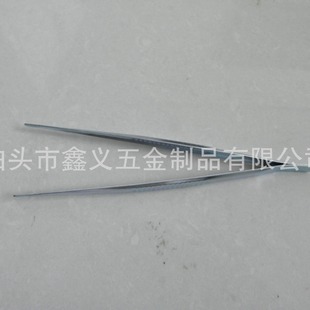 Supply Disposable Medical Tweezers Iron Galvanized Tweezers with Good Quality
