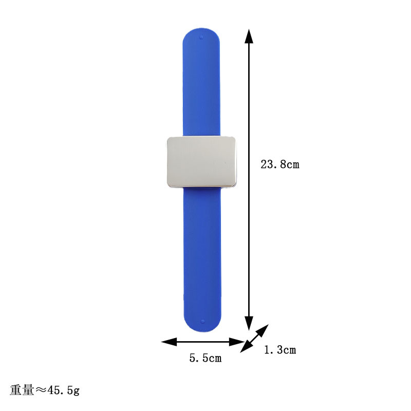 Estilista herramientas especiales para el cabello raqueta tira pegamento flexible imán anillo de presión pulsera de hierro correa de aguja de recogida