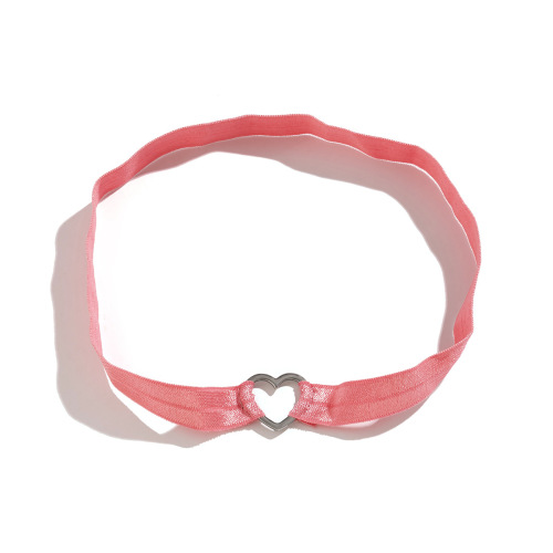 European and American cross-border jewelry, sexy hollow single geometric foot jewelry, simple elastic sweet and cool heart-shaped thigh ring for women