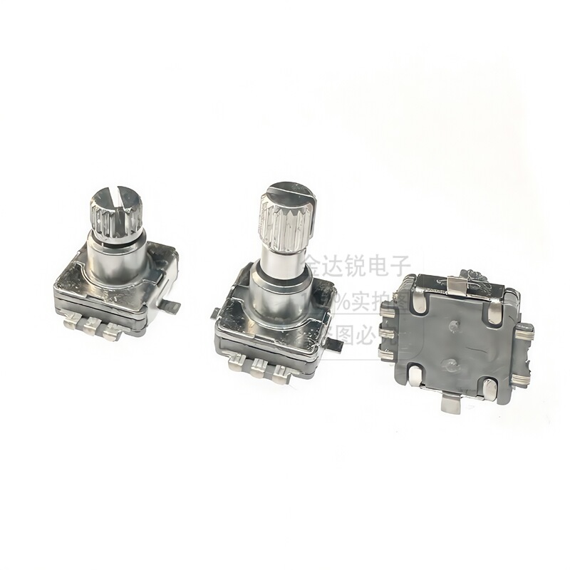 EC11 SMD ハンドル長さ 10 ミリメートル/15 ミリメートル梅花ハンドルロータリーエンコーダコード/デジタルポテンショメータ 5 フィート|undefined
