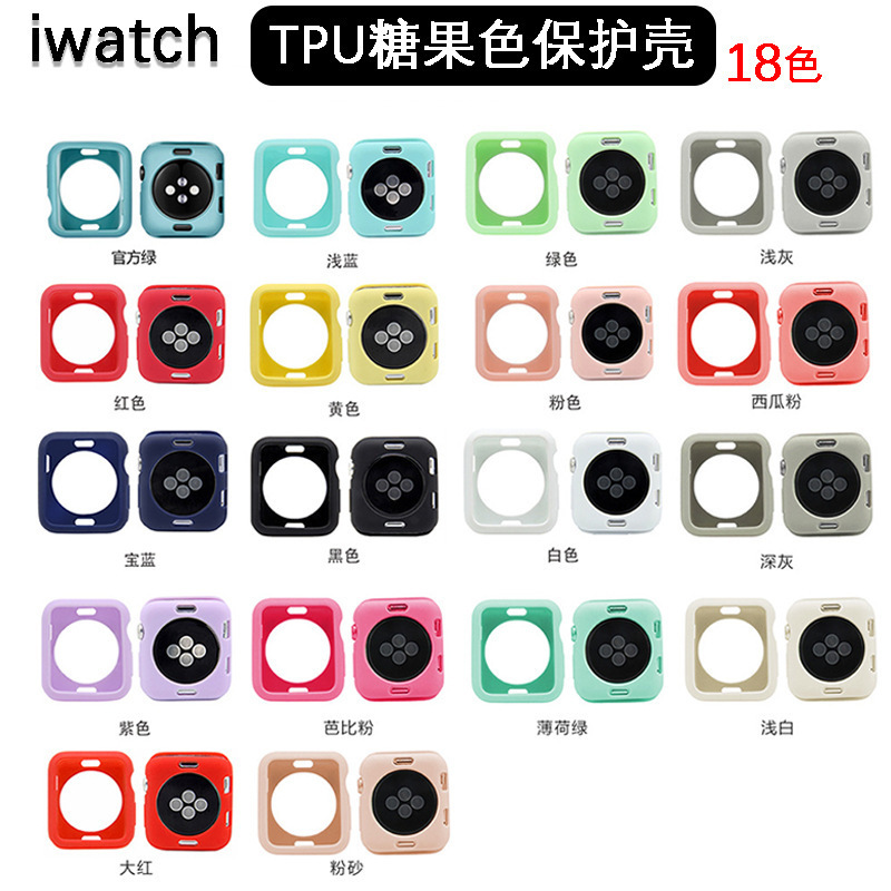 TPU糖果色磨砂保护壳