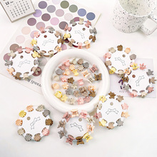 韩版迷你抓夹nis泫雅风纯色发夹甜美女童发饰头饰diy刘海碎发边夹