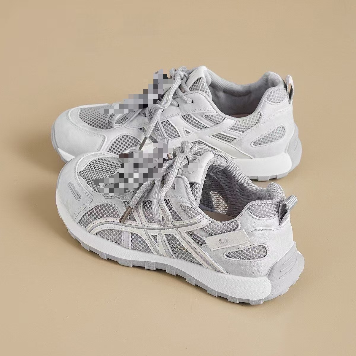 Zapatos delgados de verano de 2026 nuevos zapatos de entrenamiento ligeros de estilo alemán de malla transpirable