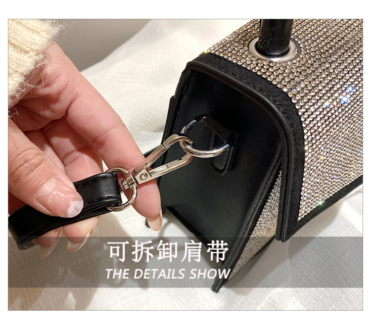 Korean Fashion Diamond-studded Portable Bag display picture 26