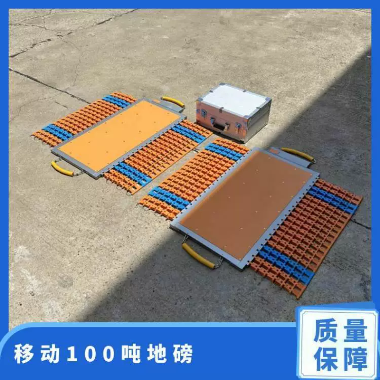 Мобильные весы 100 T истинный цвет сенсорный экран Шанхай мобильные весы портативные динамические грузовые весы