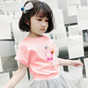 Spring versatile small and medium -sized short skirt girl net yarn skirts beaded children's skirt fluffy bottom skirt four seasons