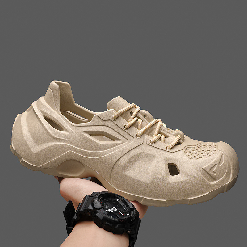 2024 nuevos zapatos agujeros de verano ventilados agujeros deportivos todo incluido sandalias para hombres zapatos de playa al aire libre zapatos de nadar