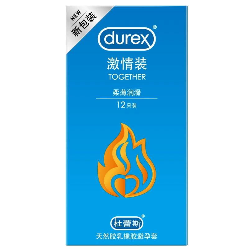 Ультратонкие презервативы для мужчин с клубникой Durex, 2 упаковки, полный набор