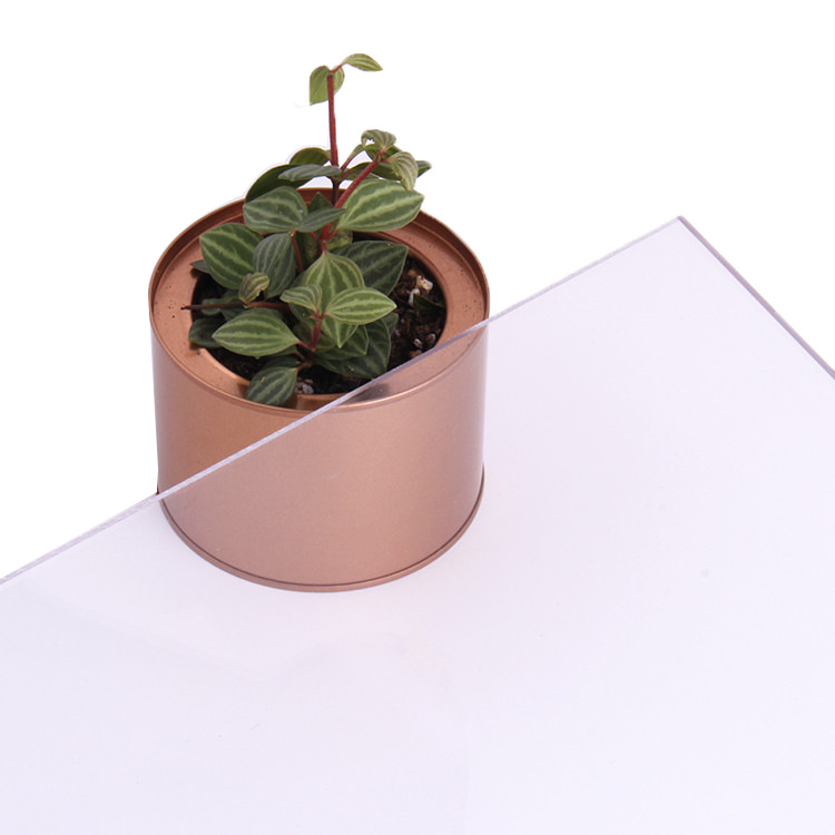 光学级防静电pc板双面硬化透明PC板耐力板阻燃聚碳酸酯采光板批发