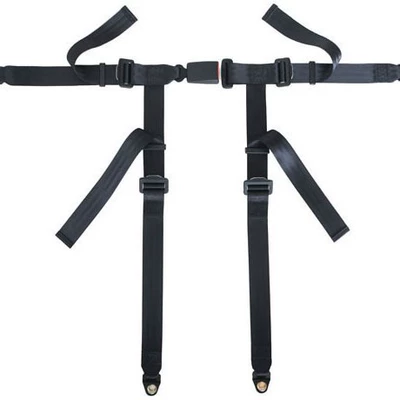 seat with four-point safety: Car seat belt