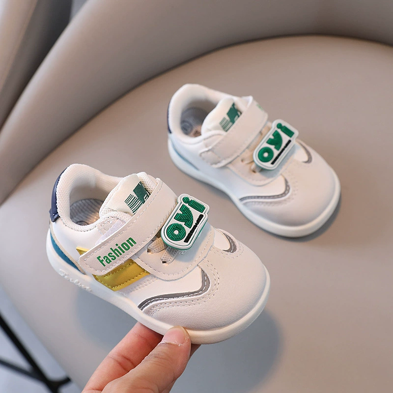 Children's demi-season fashionable casual footwear for early age, soft sole
