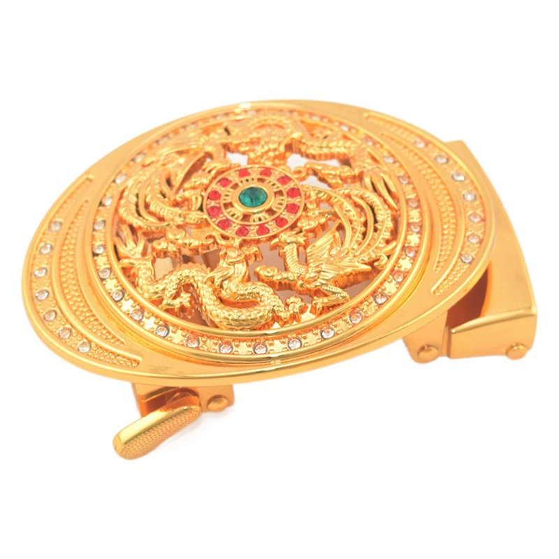 2024 новый стиль высококачественная пряжка из сплава для мужчин кран автоматическая пряжка для ремня 4.0 см