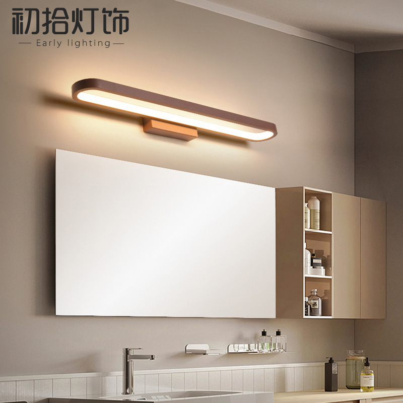 Wall Lamp Simple Modern Mirror Headlight Home Bathroom Dressing Table Lamp Bathroom Scandinavian Style Aisle Wardrobe Mirror Lamp