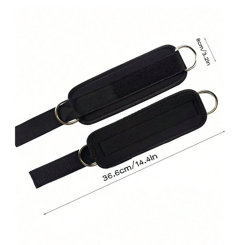 Fitness tobillo 2 botón entrenador de piernas entrenador de cadera anillo de tobillo correa de piernas pórtico tobillo entrenador de botón de pie