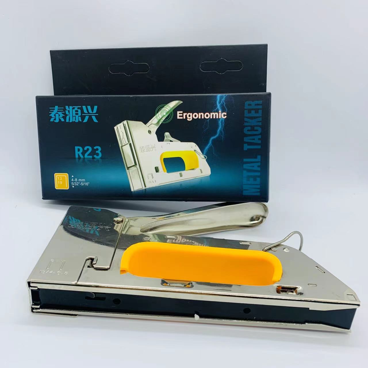 泰源兴厂家批发大手柄手动门型钉枪广告码钉枪U型打钉枪手动1008F