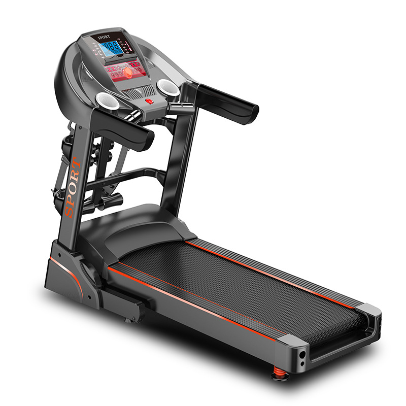 Suministro transfronterizo caminadora gimnasio casa caminando máquina Bluetooth pantalla grande grado comercial fitness caminadora