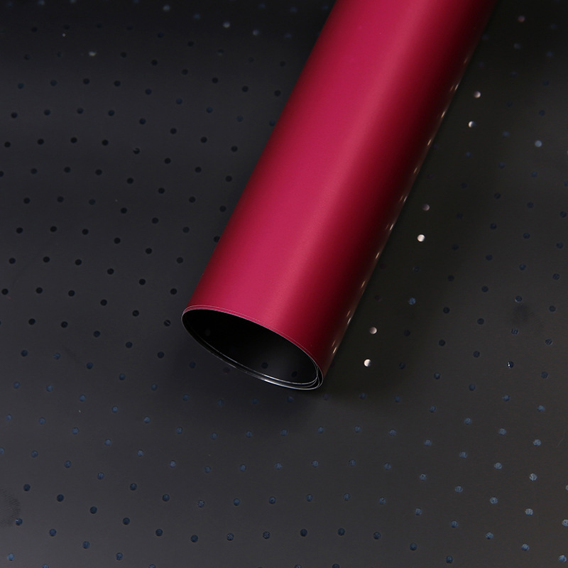 Huaxi Armani punto pequeño papel de embalaje de flores plástico de aluminio de aluminio OPP florista de alta calidad materiales de flor al por mayor