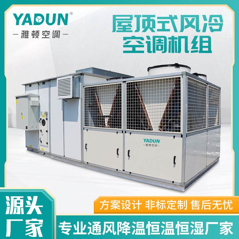 雅顿厂家直销屋顶式风冷直膨净化空调机组恒温恒湿一体机