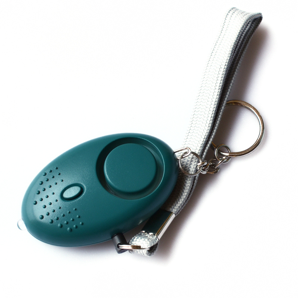 Mini Alarma Personal Inalámbrica con Luz LED 130-135 dB para Rescate al Aire Libre