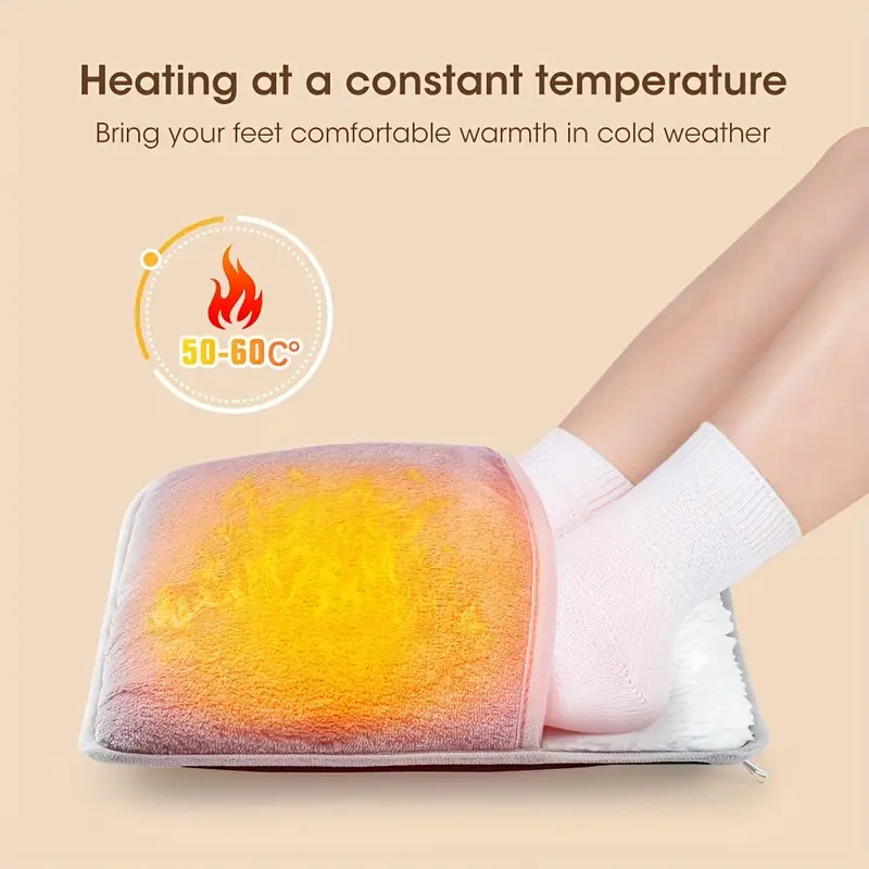 Amazon Cross-Border Constant Temperature Heating Foot Warmer Home USB Plug-In Abdominal Waist Heating Pad Electric Heating Without Water