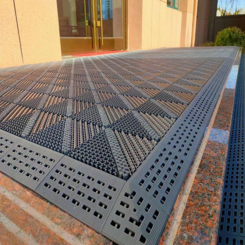 Three-In-One Floor Mat, Welcome Door Mat, Shopping Mall Hotel Door Non-Slip Mat, Spliced Waterproof Carpet, Outdoor Foot Mat, Commercial Three-In-One Floor Mat, Welcome Door Mat, Shopping Mall Hotel Door Non-Slip Mat, Spliced Waterproof Carpet, Outdoor Foot Mat, Commercial