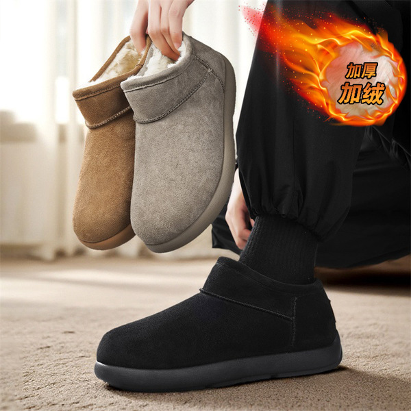 Winter sports keep warm low boots for leisure