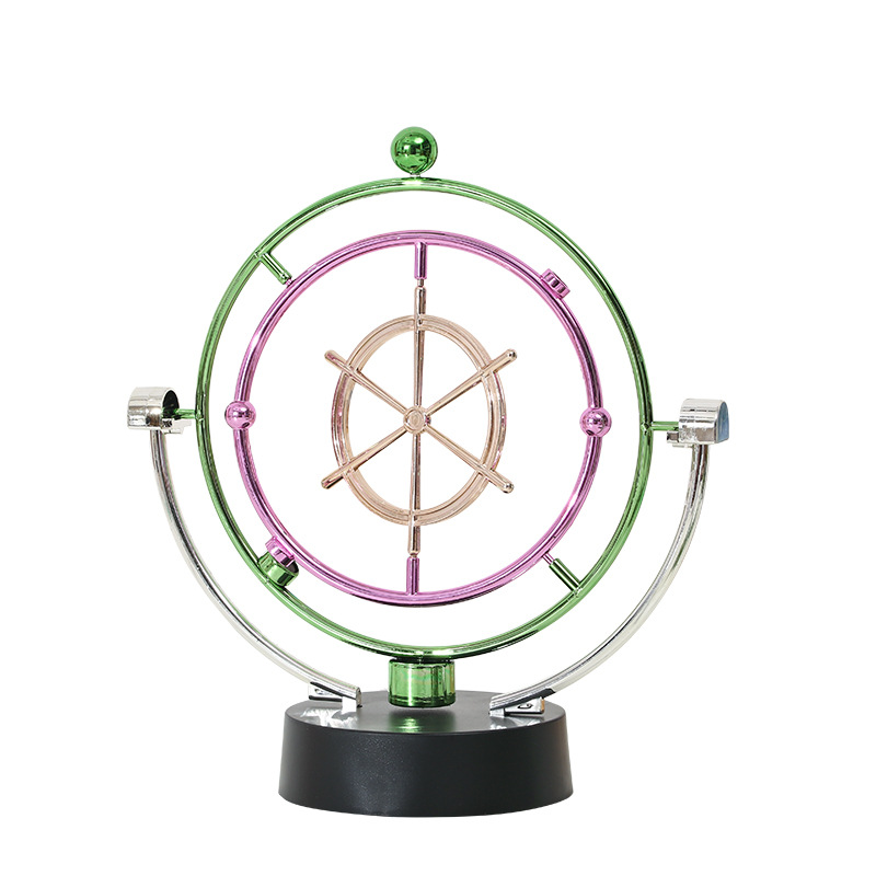 Ornamento caótico máquina de movimiento perpetuo Newton balancador billar de escritorio decoración del hogar silencioso