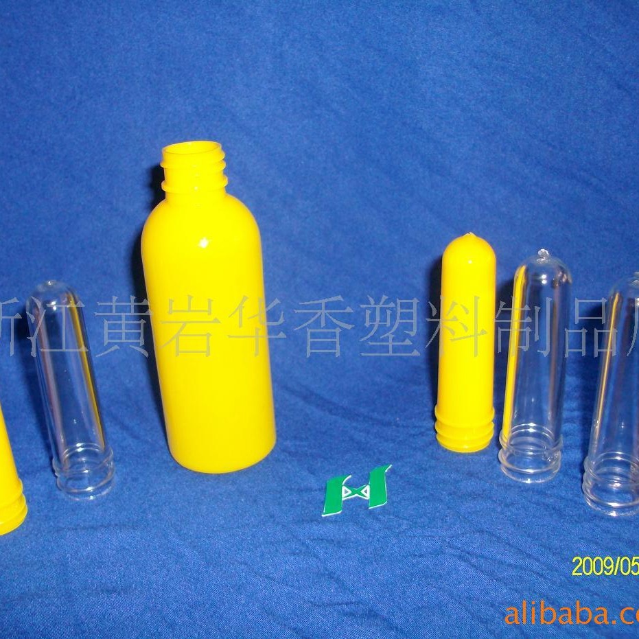 供应化妆品泵头瓶20口10克13克16克瓶坯 PET管胚管坯 瓶胚