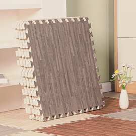 环保级EVA仿木纹拼接地垫泡沫儿童爬行垫家用爬爬垫拼图加厚地毯