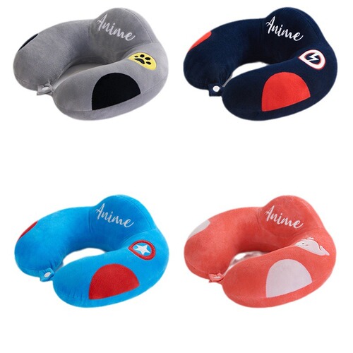 Decocafé Cartoon U-shaped Pillow Office Travel Student Nap Pillow Manufacturer Wholesale Neck and Nape Support Pillow for Men and Women