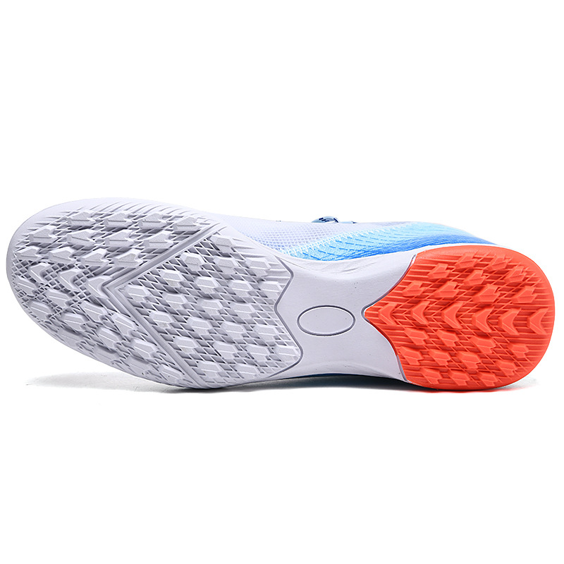 Transfronterizo nuevos zapatos de fútbol hombres y mujeres antideslizante cómodo más tamaño deportes bajo-top roto uñas de hierba zapatos de fútbol