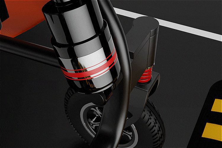 Manufacturer Delivers Foreign Trade Export Folding Aluminum Alloy Lithium Battery Electric Wheelchair Electric Vehicle Portable Scooter Cross-Border