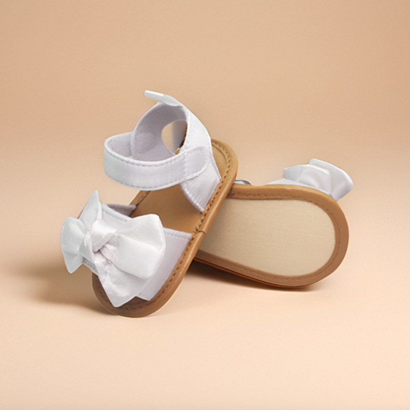 Sandalias con Lazo para Niñas con Cierre de Velcro para Uso Diario en Verano image 4