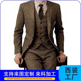 男式西服套装;男式西装马甲;男式商务西服
