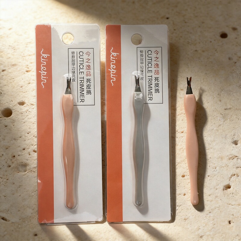 Today's Yi Pin kinepin Plastic Dead Skin Fork Nail Art Care Nail Manicure Dead Skin Push Wholesale Single Pack