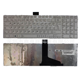 TR applicable to Toshiba Toshiba C850 C855 C870 C875 L850 L855 white keyboard