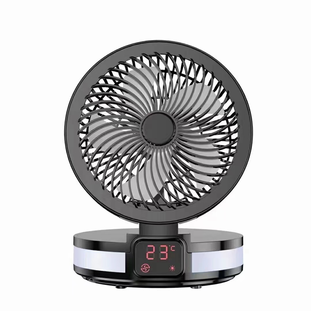 Fragrance touch loop Foldable F06 desktop Fan household to work in an office USB charge intelligence Mini Desktop Fan