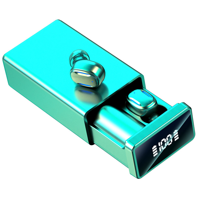 Cross-Border Popular Tws Private Model Wireless Bluetooth Headset Binaural Fingerprint Touch Large Battery Long Battery Life Standby A22