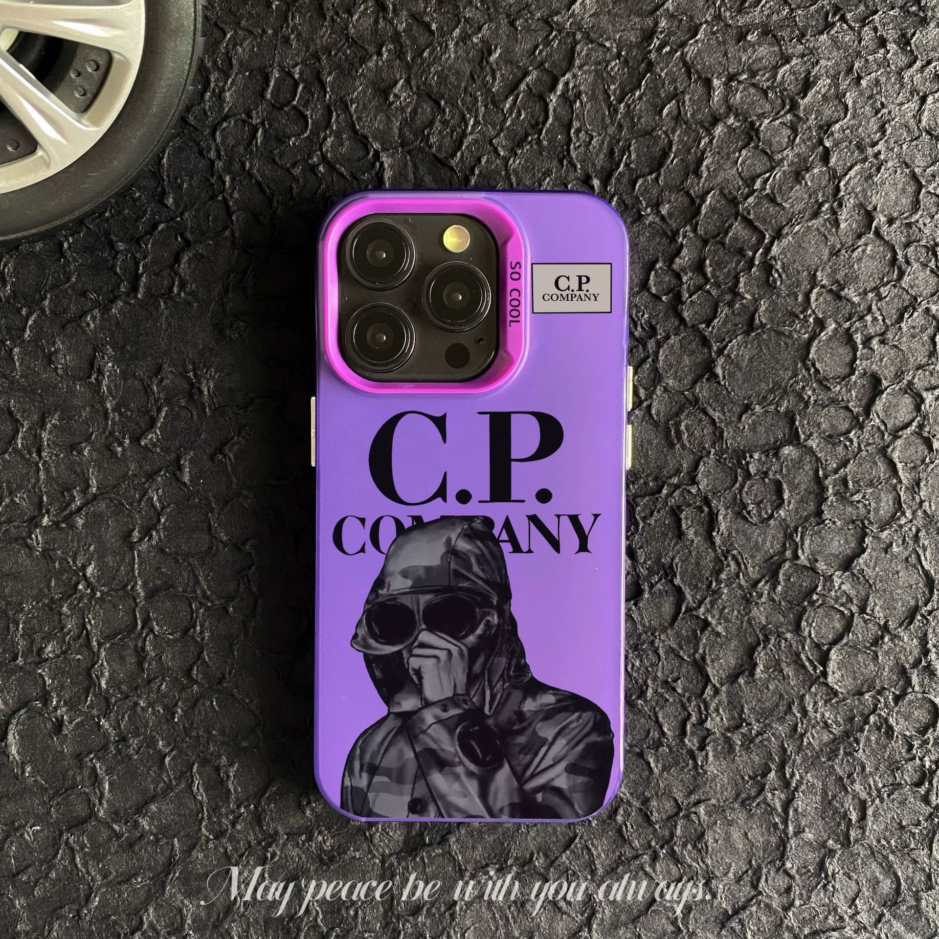 Чехол совместимый с Apple, для iPhone 16, iPhone16 Pro, защитный чехол, черная маска, iPhone, (跨境贸易)