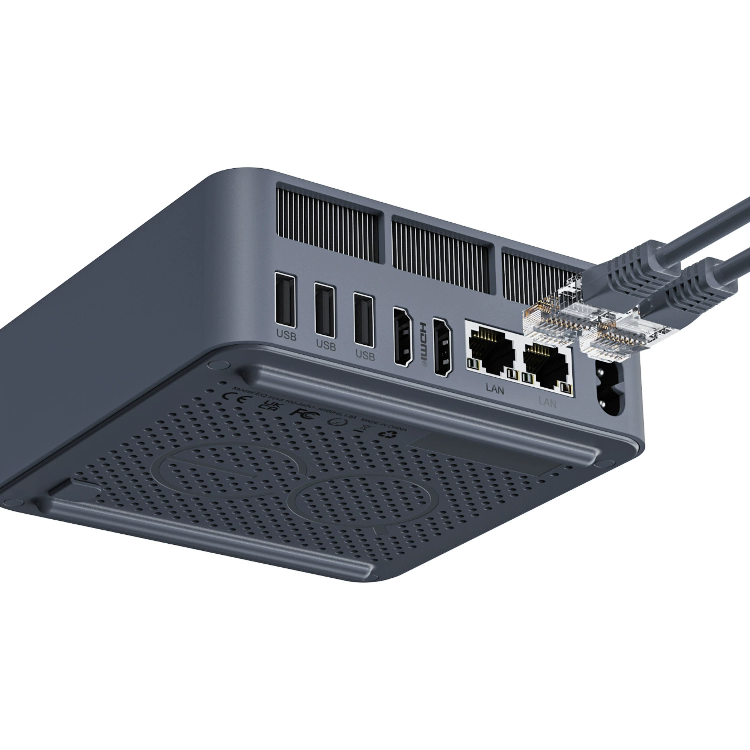 _EQi12-LP 12650H dual network ports dual HDMI built-in power supply mini office computer MINI PC_