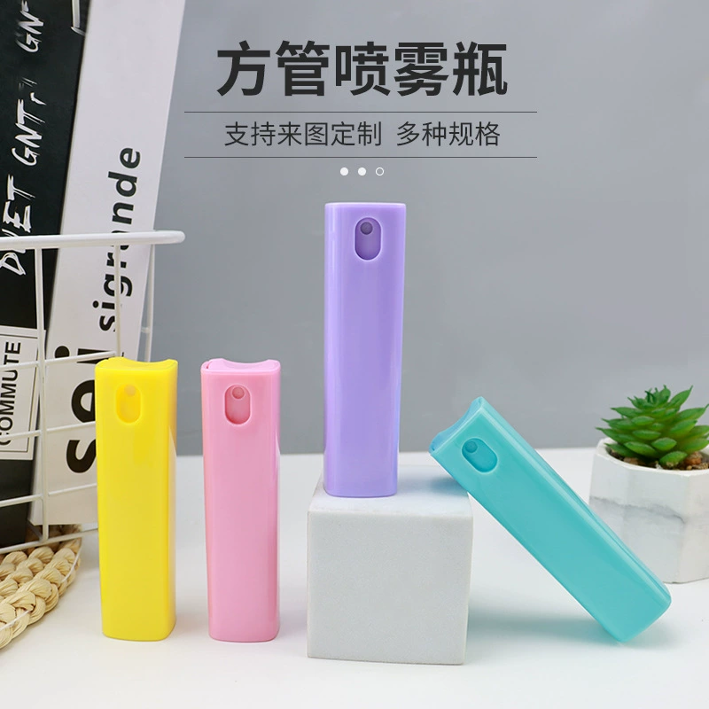 Детский распылитель-спрей в наличии, квадратный флакон 10 мл, для парфюмерии, жидкости от комаров, косметики, с распылителем малой емкости, портативный.