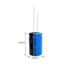 80V220UF�w�e13X20MM���l�����L����̨��늽���ݹ��I���͸ߜ�