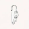 3.8cm size beads and white needles and white diamonds