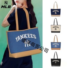 韩国mlb托特包2025新款NY洋基队时尚大容量轻便手提包单肩包女包